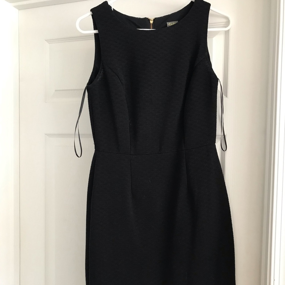 Textured dress with surprise back